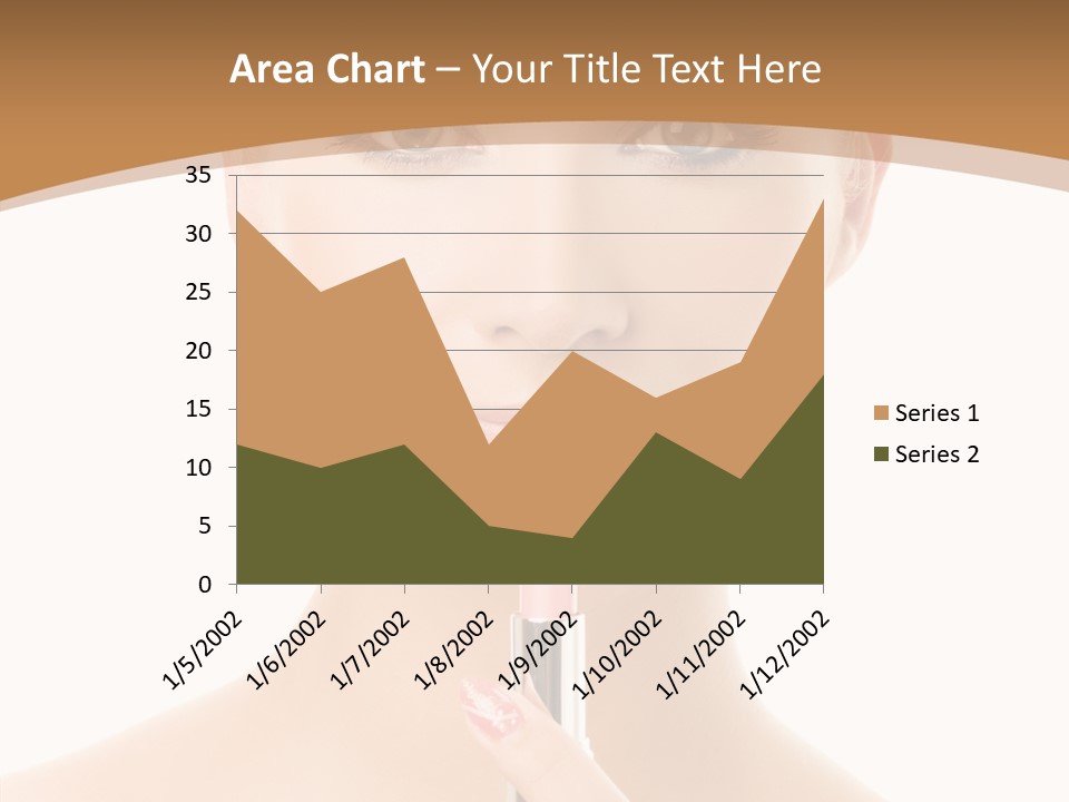 Model Shoulders Skincare PowerPoint Template