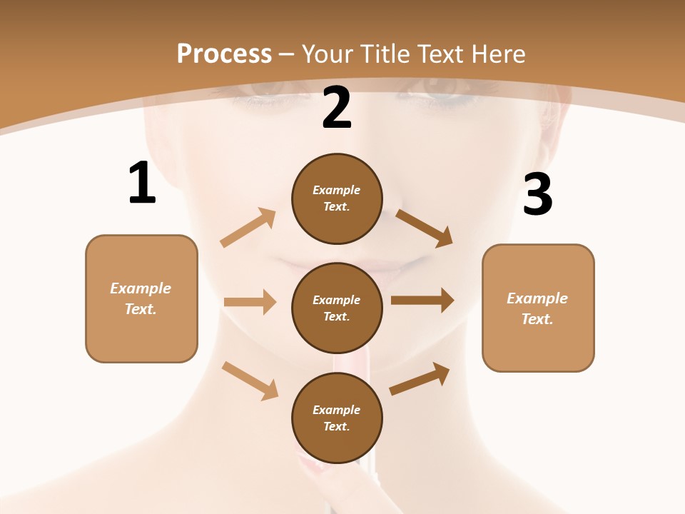Model Shoulders Skincare PowerPoint Template