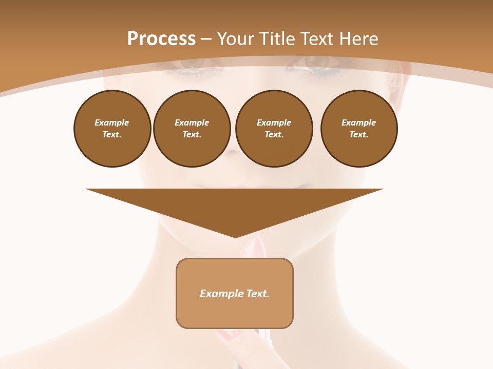Model Shoulders Skincare PowerPoint Template