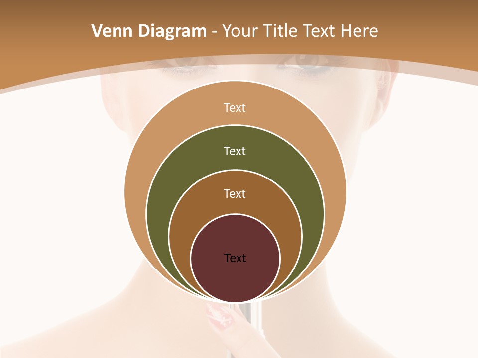 Model Shoulders Skincare PowerPoint Template