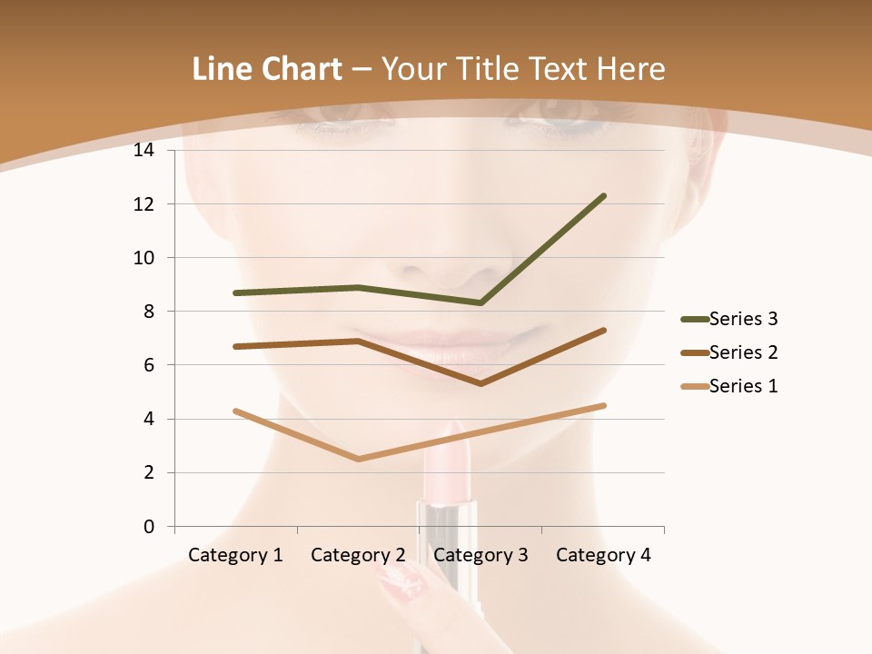 Model Shoulders Skincare PowerPoint Template