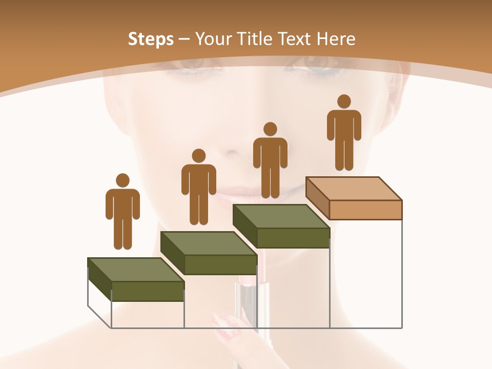 Model Shoulders Skincare PowerPoint Template