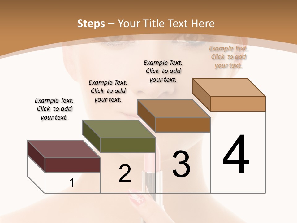 Model Shoulders Skincare PowerPoint Template