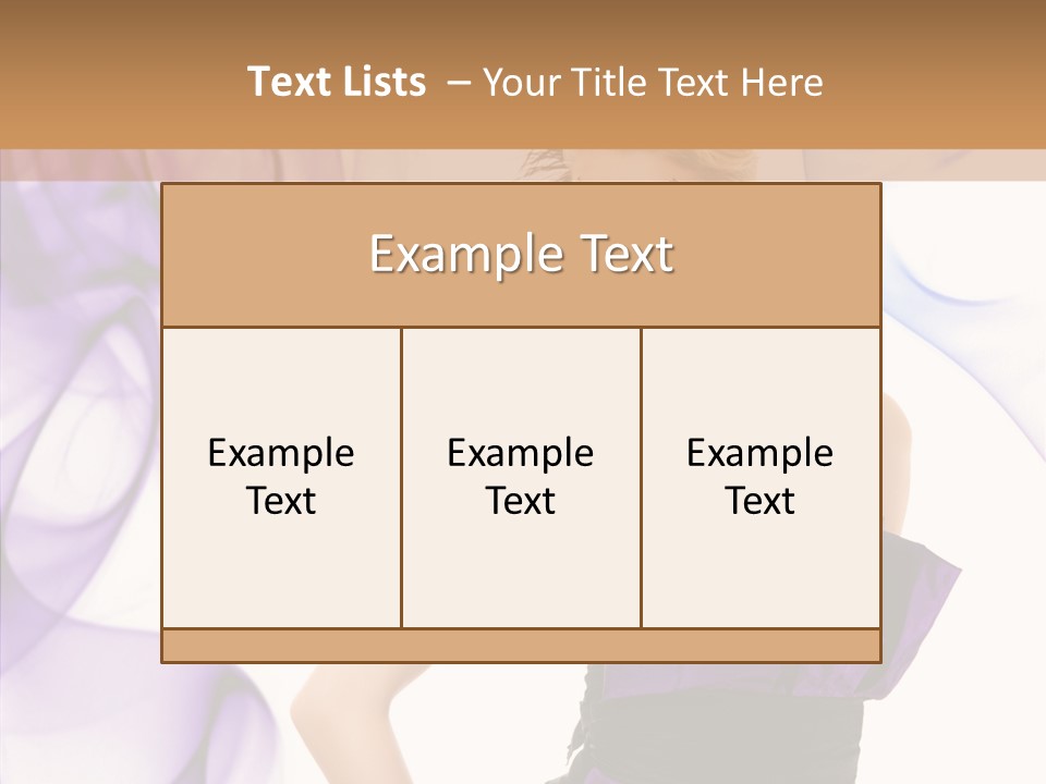 Retro White Body Art PowerPoint Template