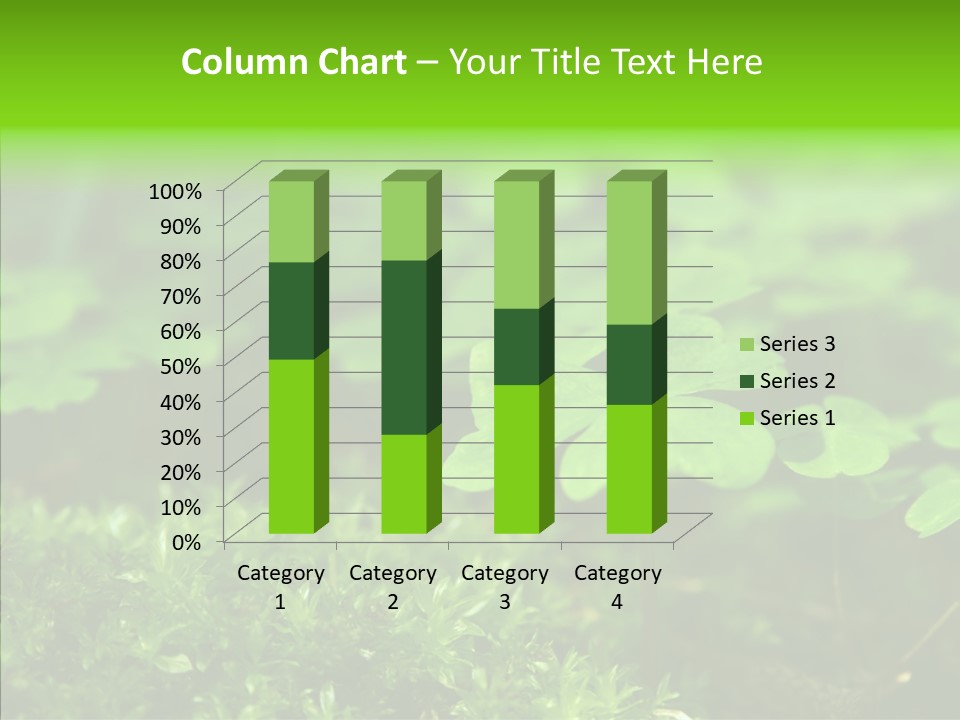 Woods Clover Nature PowerPoint Template