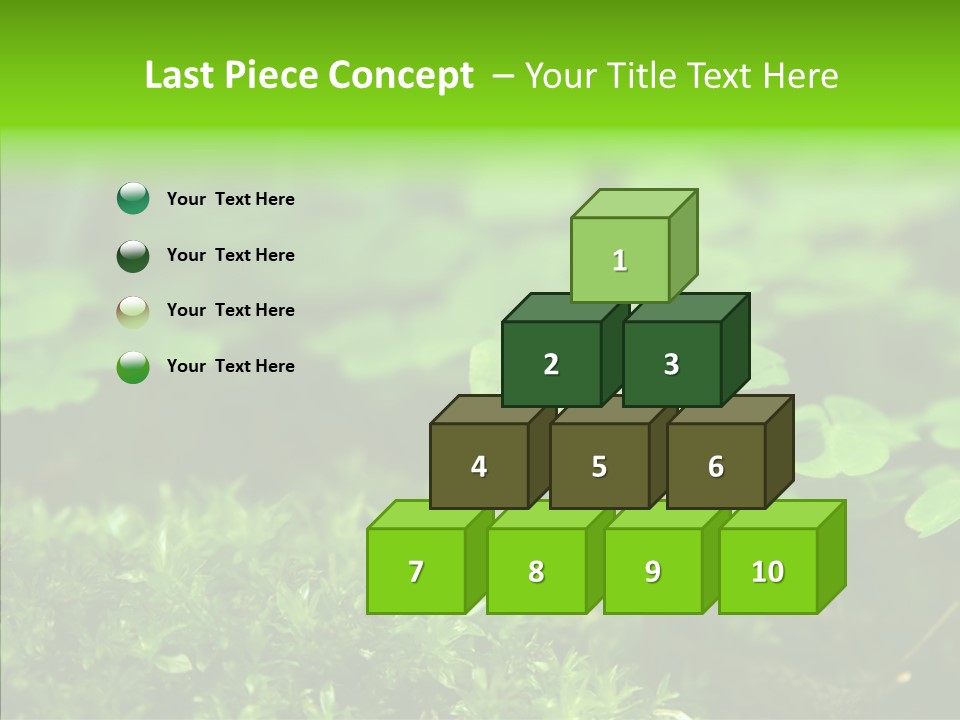 Woods Clover Nature PowerPoint Template