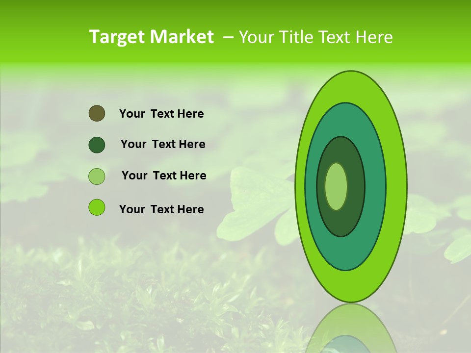 Woods Clover Nature PowerPoint Template