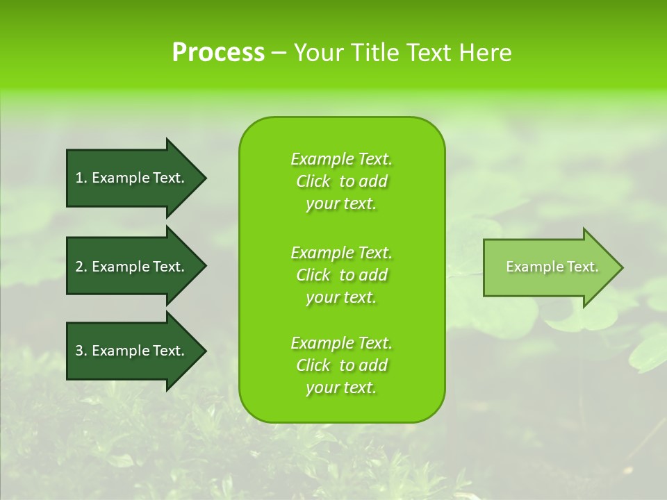 Woods Clover Nature PowerPoint Template