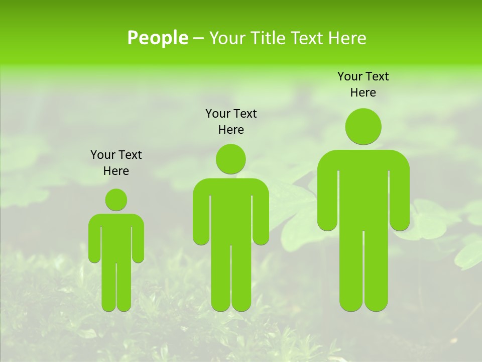 Woods Clover Nature PowerPoint Template