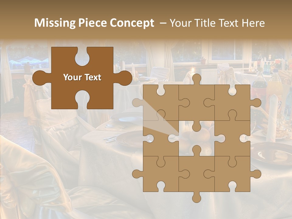 Wine Tablecloth Holiday PowerPoint Template