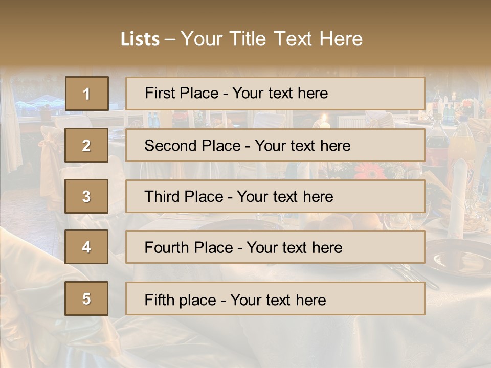 Wine Tablecloth Holiday PowerPoint Template
