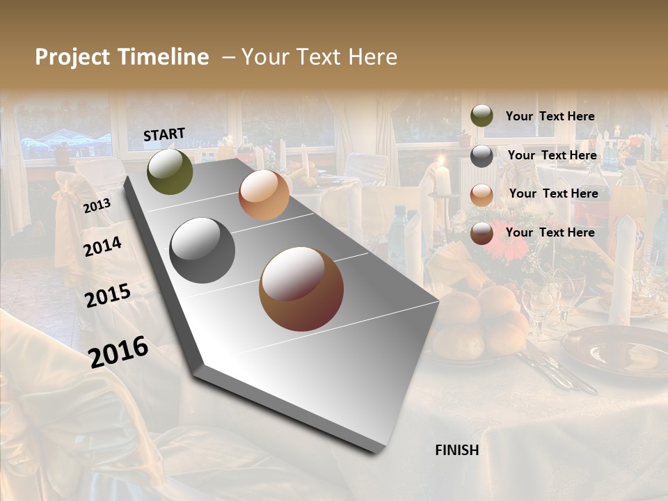 Wine Tablecloth Holiday PowerPoint Template