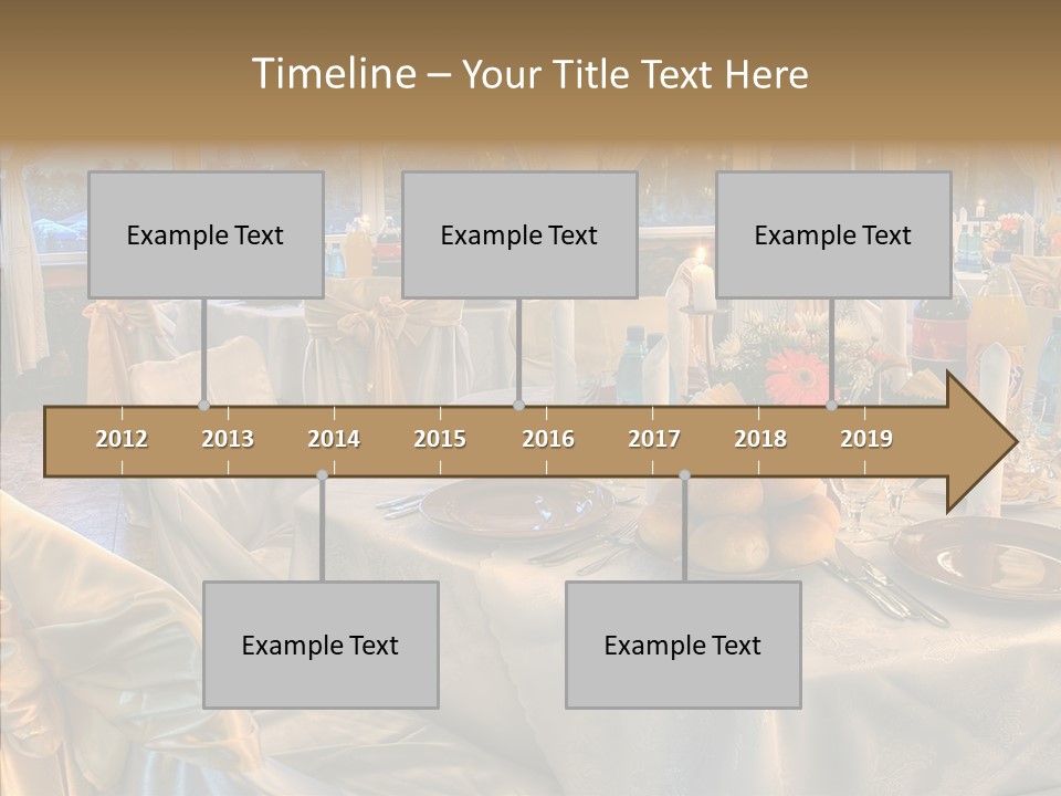 Wine Tablecloth Holiday PowerPoint Template