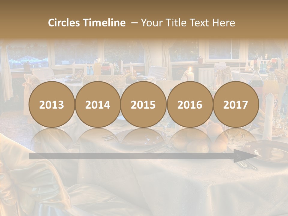 Wine Tablecloth Holiday PowerPoint Template