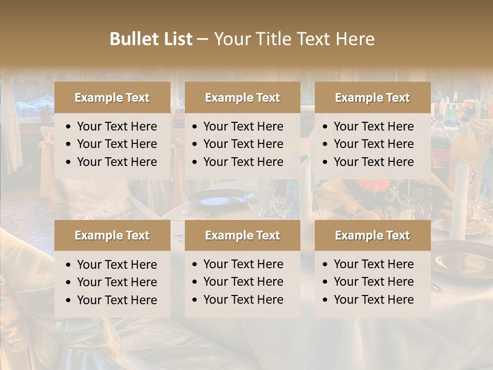 Wine Tablecloth Holiday PowerPoint Template