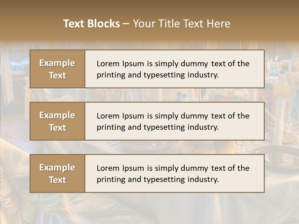 Wine Tablecloth Holiday PowerPoint Template