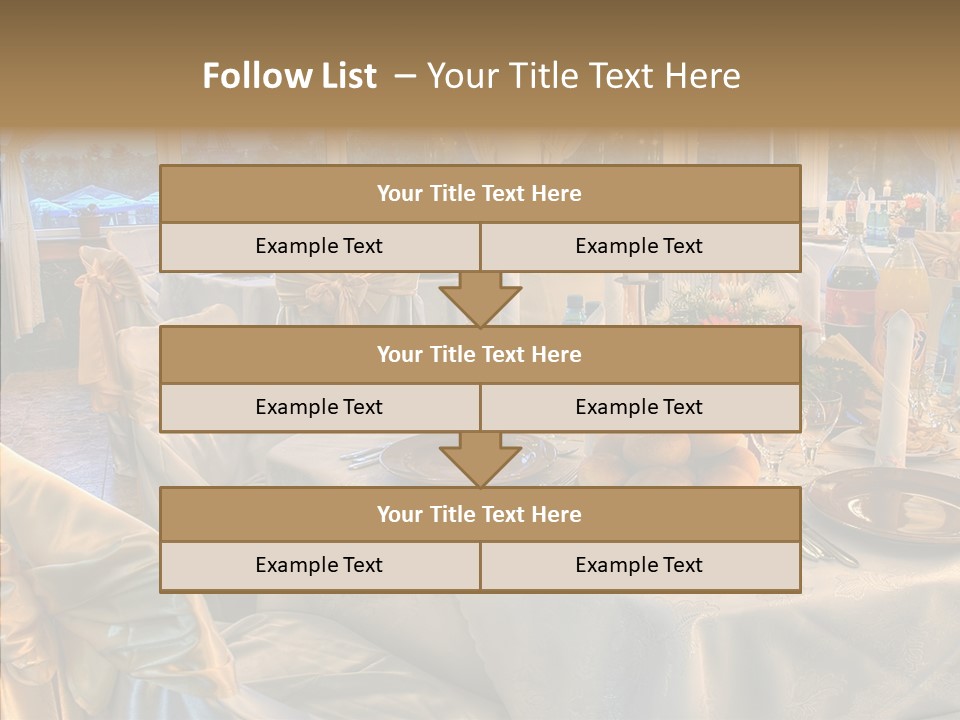 Wine Tablecloth Holiday PowerPoint Template