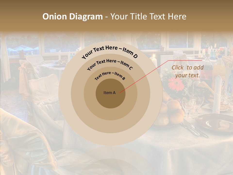 Wine Tablecloth Holiday PowerPoint Template