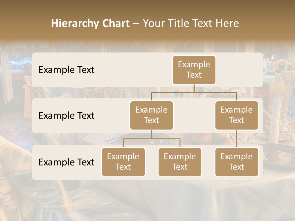 Wine Tablecloth Holiday PowerPoint Template