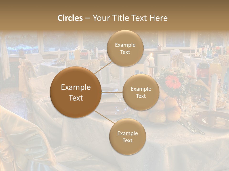 Wine Tablecloth Holiday PowerPoint Template