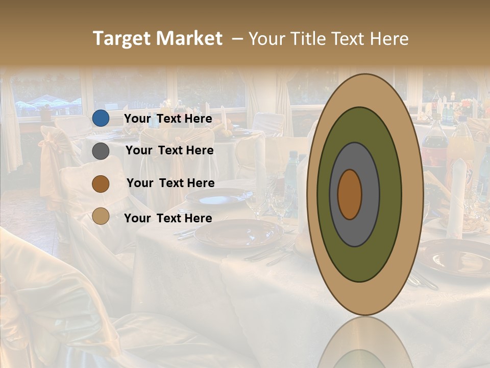 Wine Tablecloth Holiday PowerPoint Template