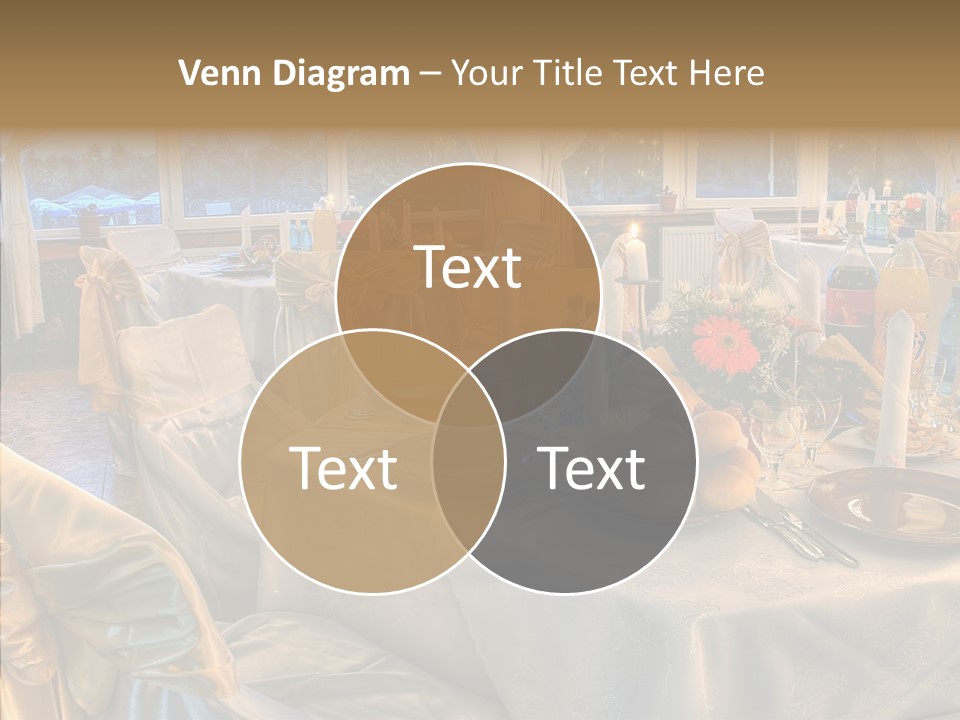 Wine Tablecloth Holiday PowerPoint Template