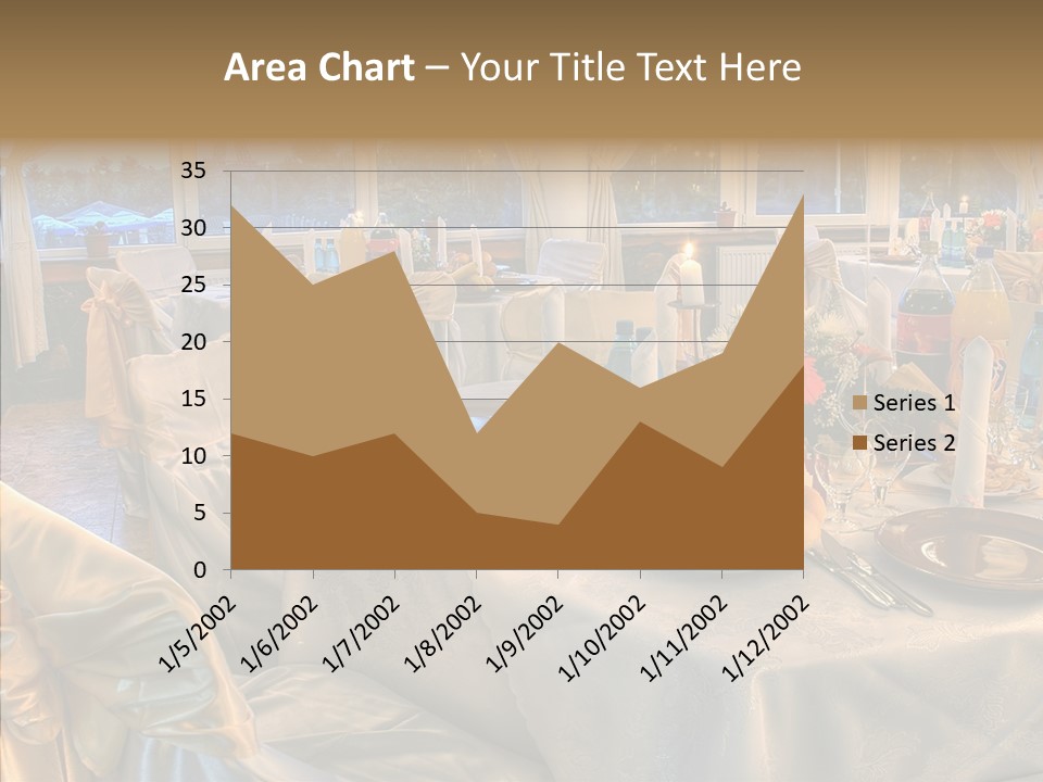 Wine Tablecloth Holiday PowerPoint Template