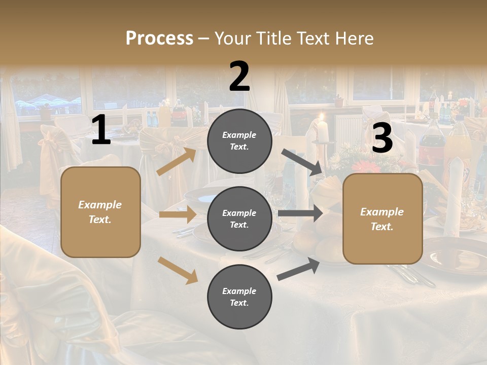 Wine Tablecloth Holiday PowerPoint Template