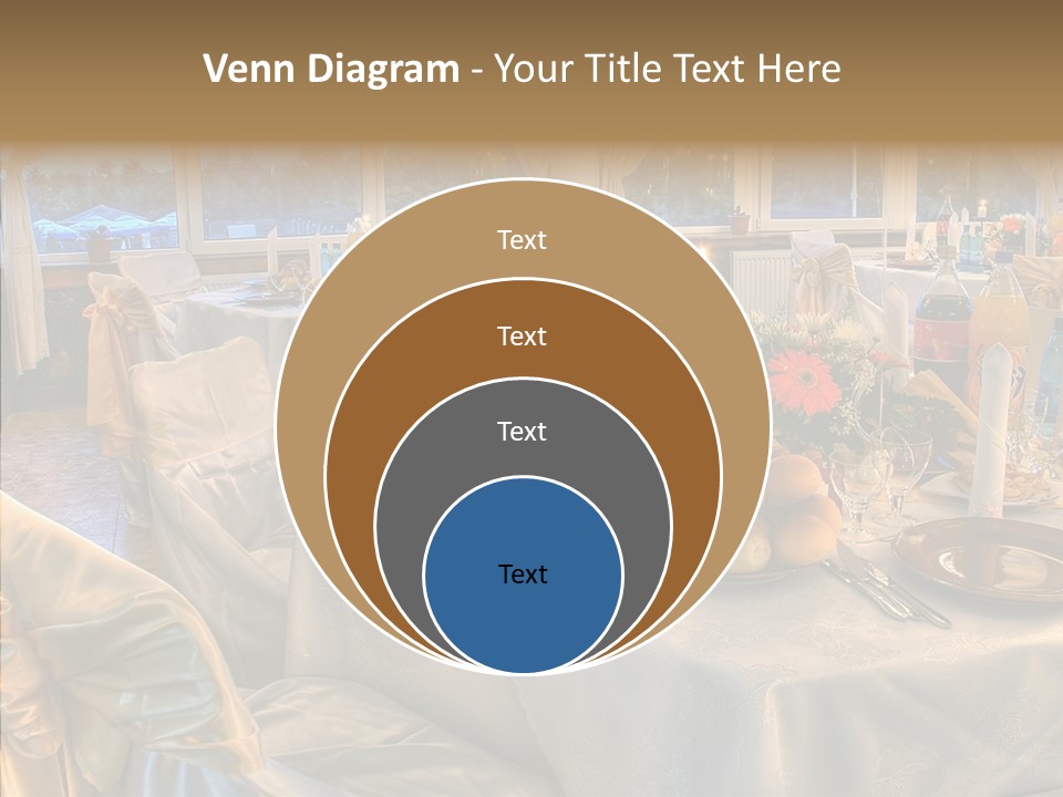 Wine Tablecloth Holiday PowerPoint Template