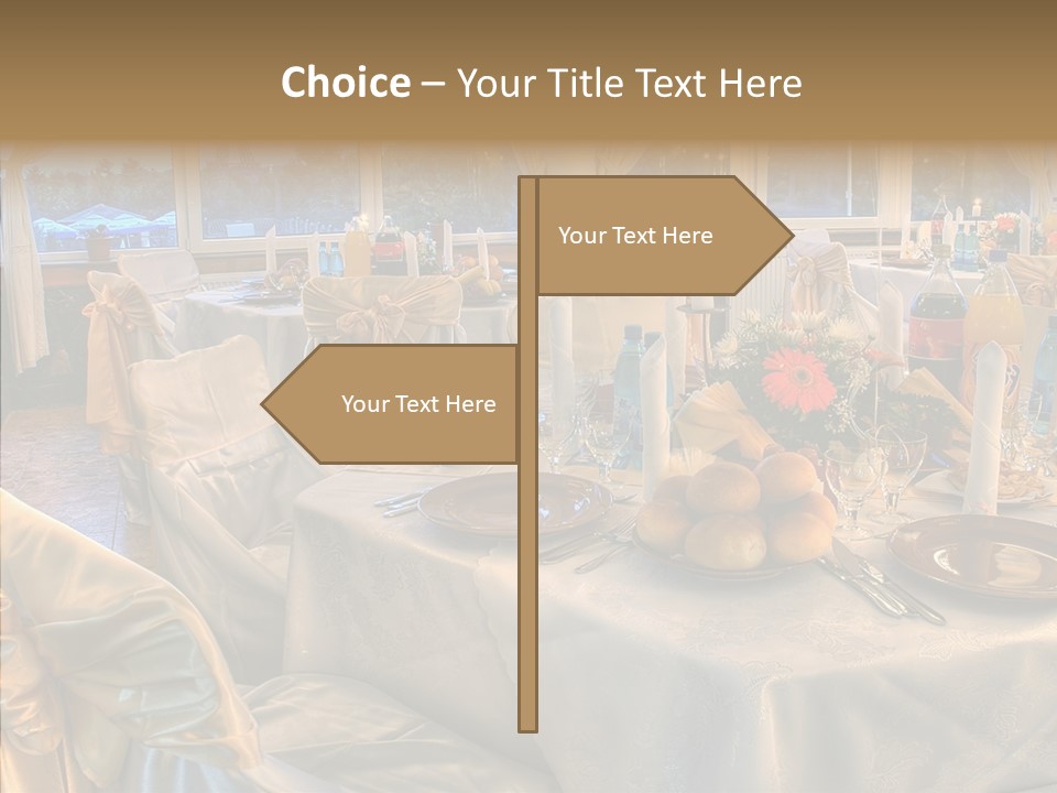 Wine Tablecloth Holiday PowerPoint Template