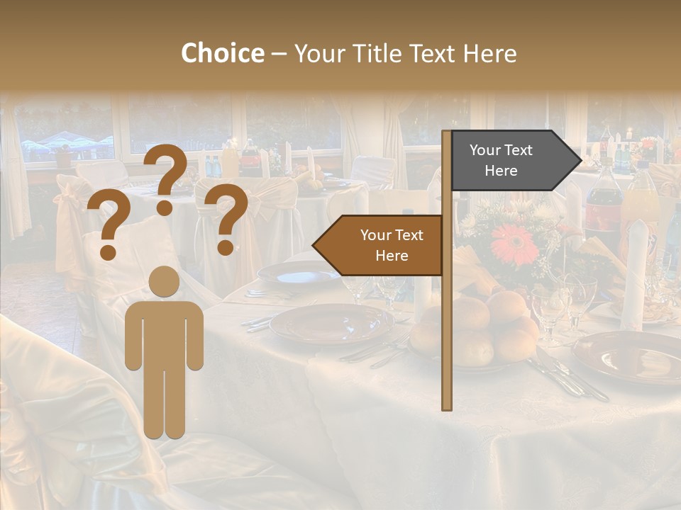 Wine Tablecloth Holiday PowerPoint Template