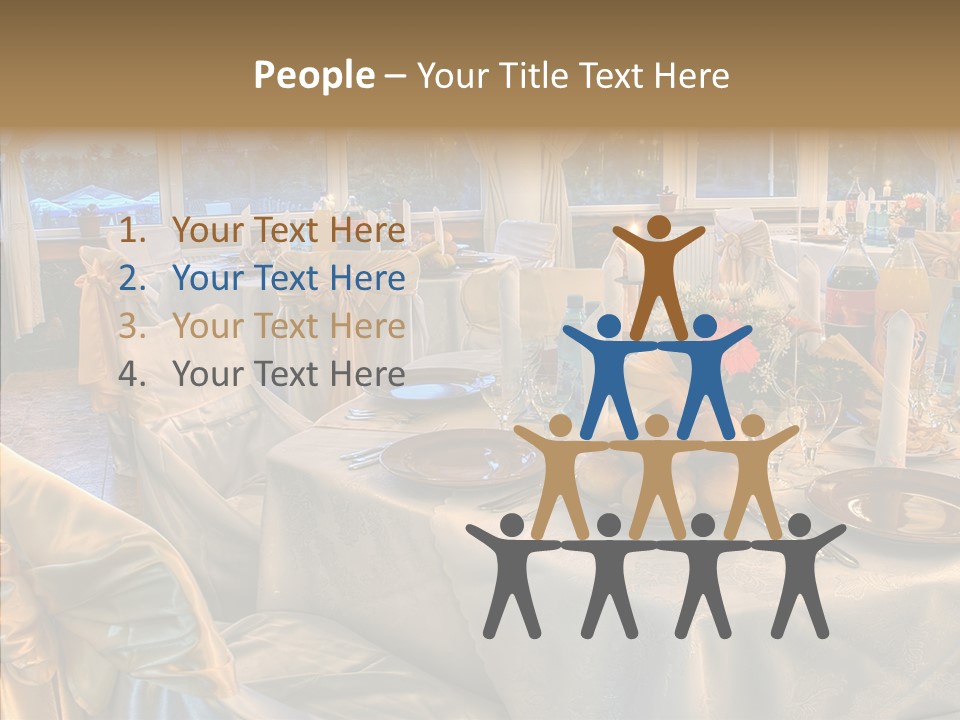 Wine Tablecloth Holiday PowerPoint Template