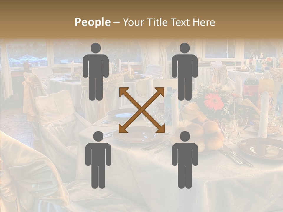 Wine Tablecloth Holiday PowerPoint Template