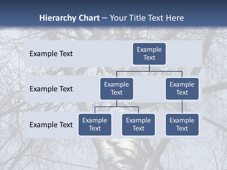 Plant Tree Black PowerPoint Template