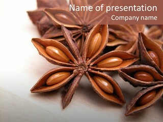 Seed Licorice Savory PowerPoint Template
