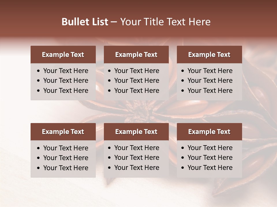 Seed Licorice Savory PowerPoint Template