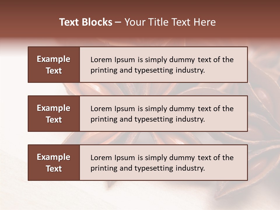 Seed Licorice Savory PowerPoint Template