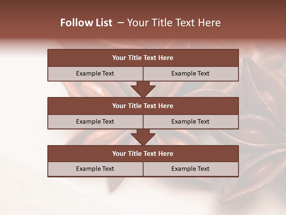 Seed Licorice Savory PowerPoint Template