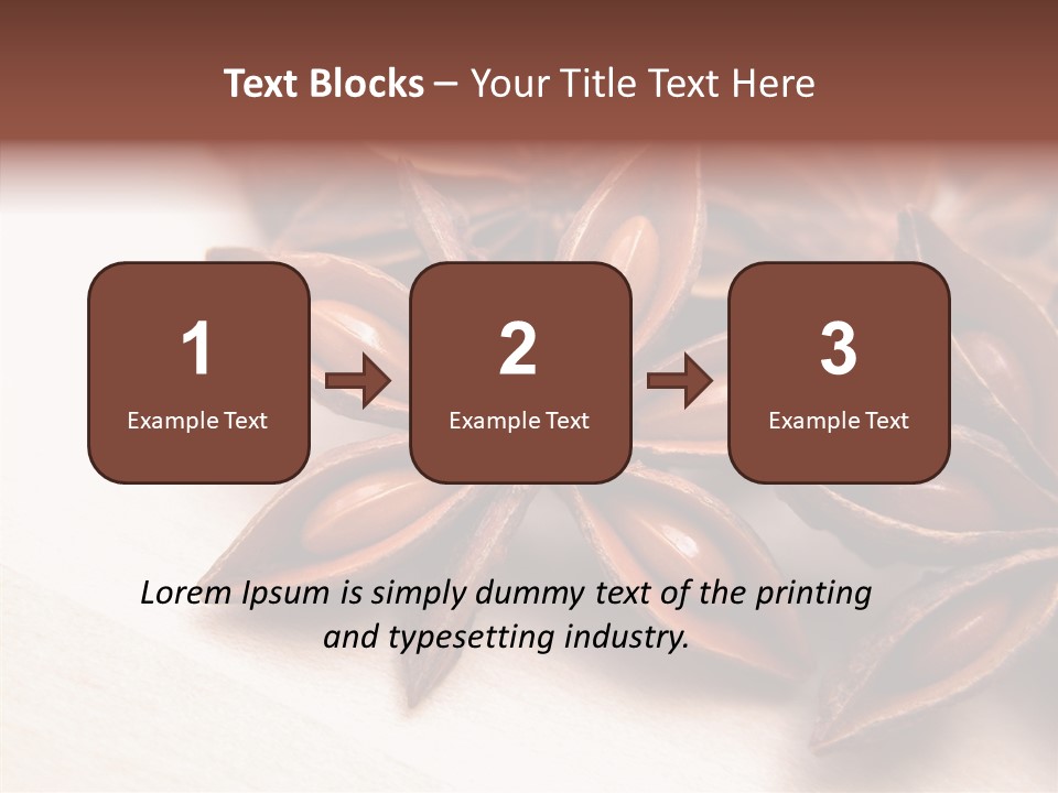 Seed Licorice Savory PowerPoint Template