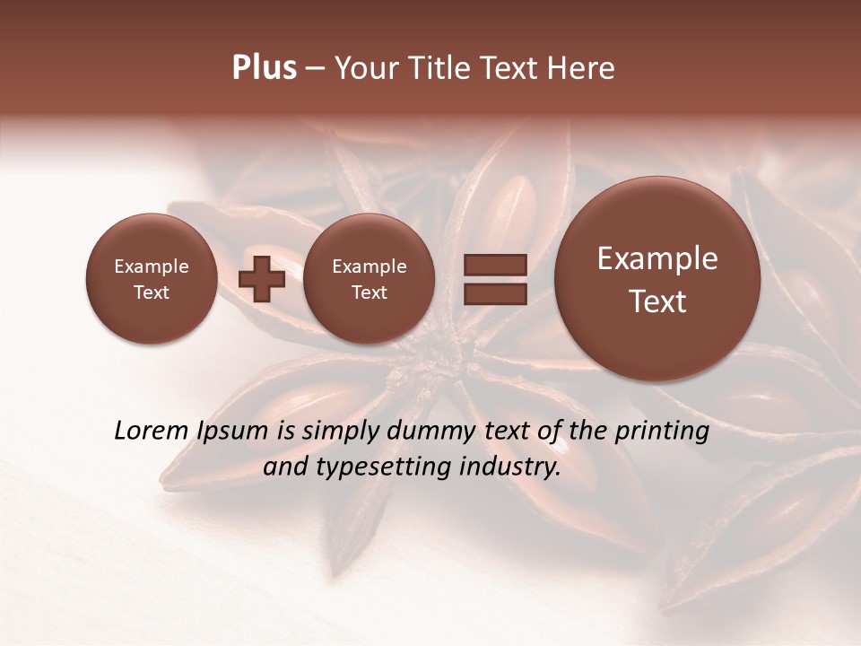 Seed Licorice Savory PowerPoint Template