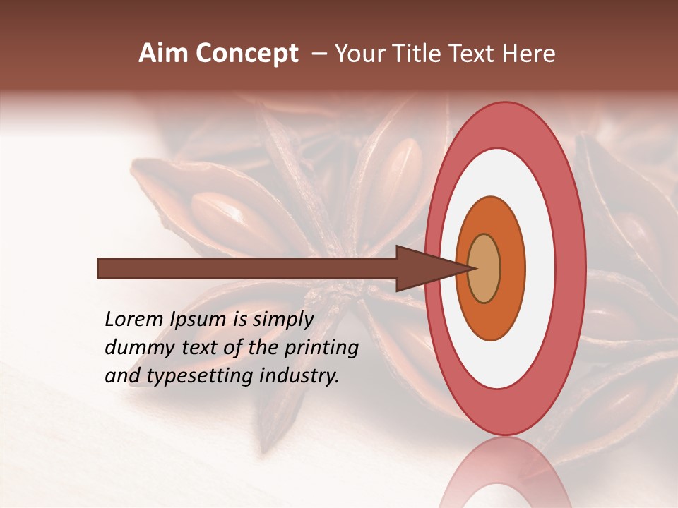 Seed Licorice Savory PowerPoint Template