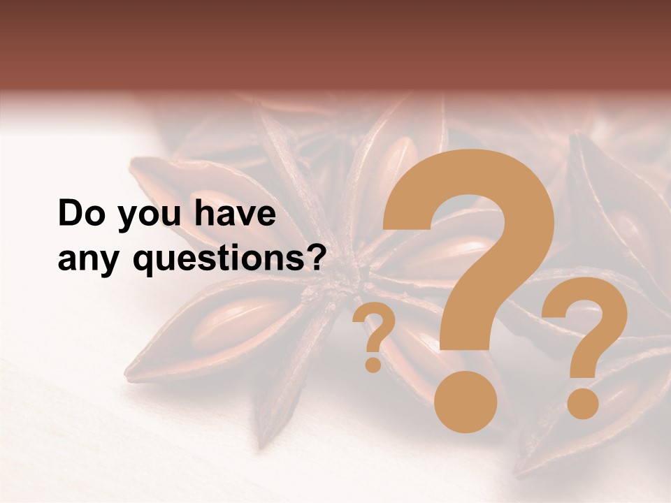 Seed Licorice Savory PowerPoint Template