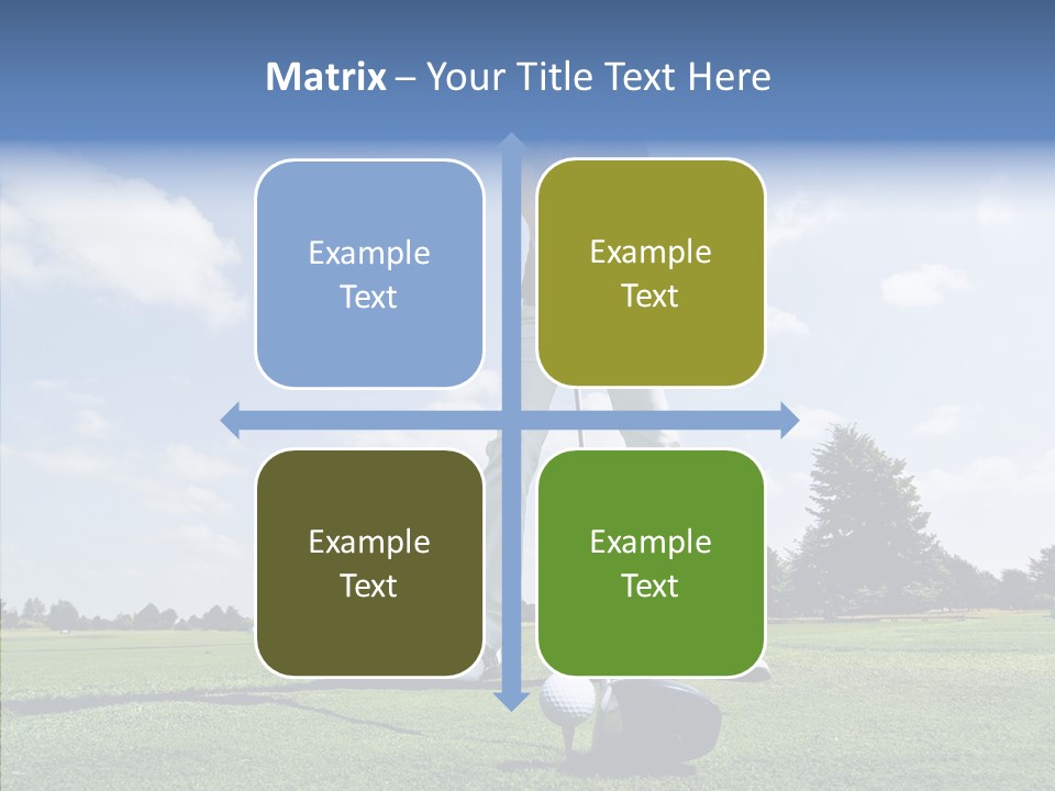 Girl Fitness Woman PowerPoint Template