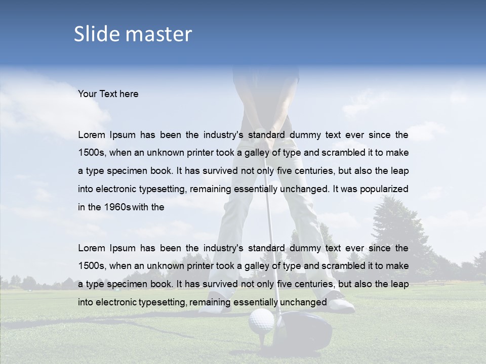 Girl Fitness Woman PowerPoint Template