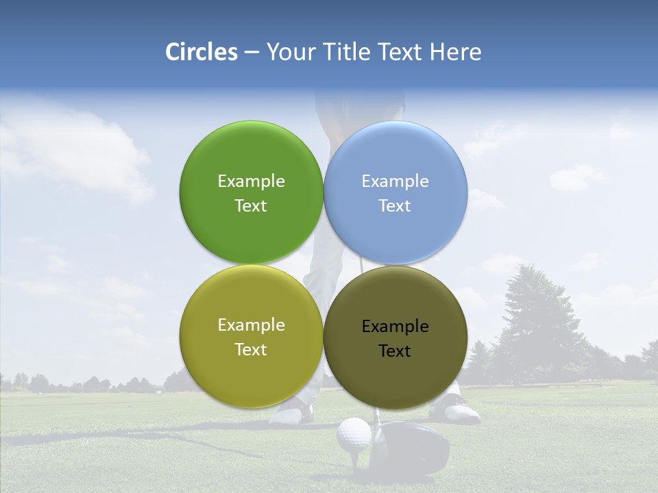 Girl Fitness Woman PowerPoint Template