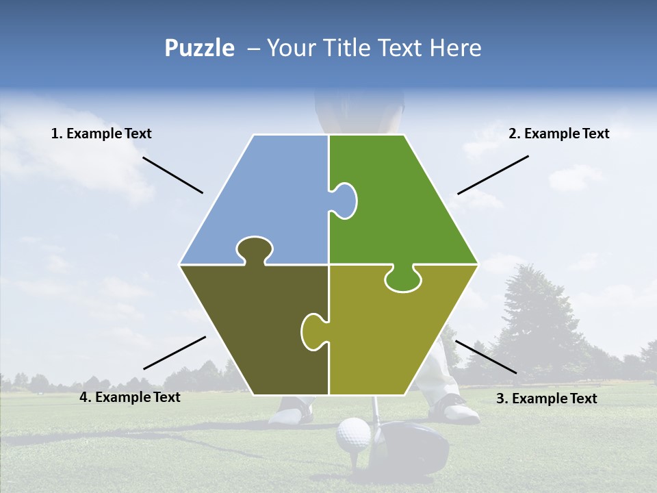 Girl Fitness Woman PowerPoint Template