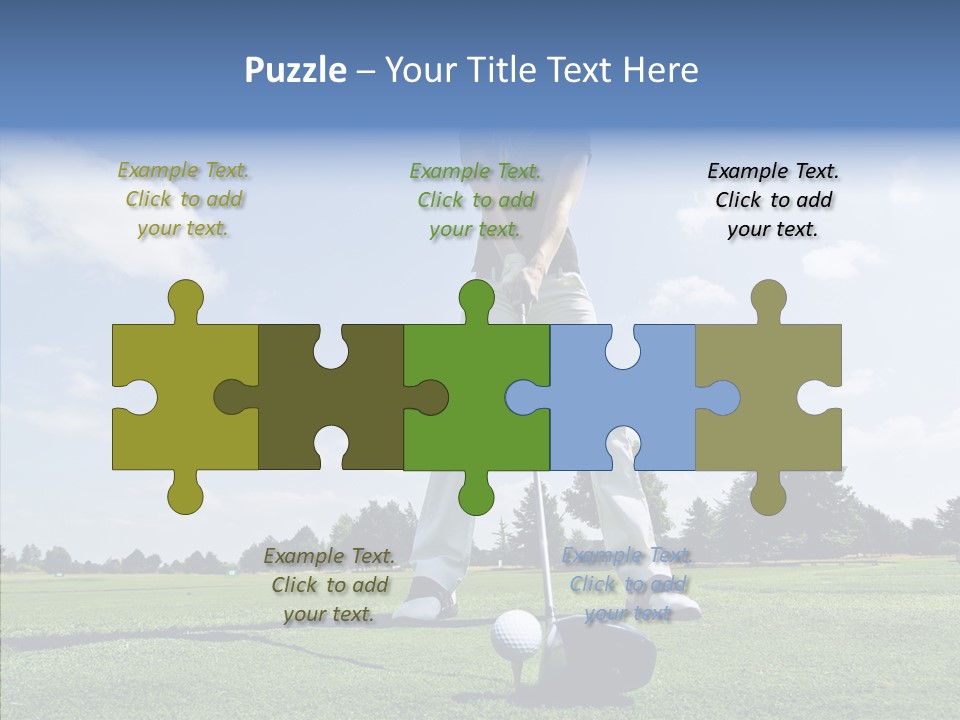 Girl Fitness Woman PowerPoint Template