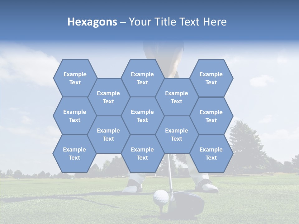 Girl Fitness Woman PowerPoint Template