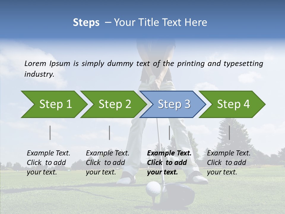 Girl Fitness Woman PowerPoint Template