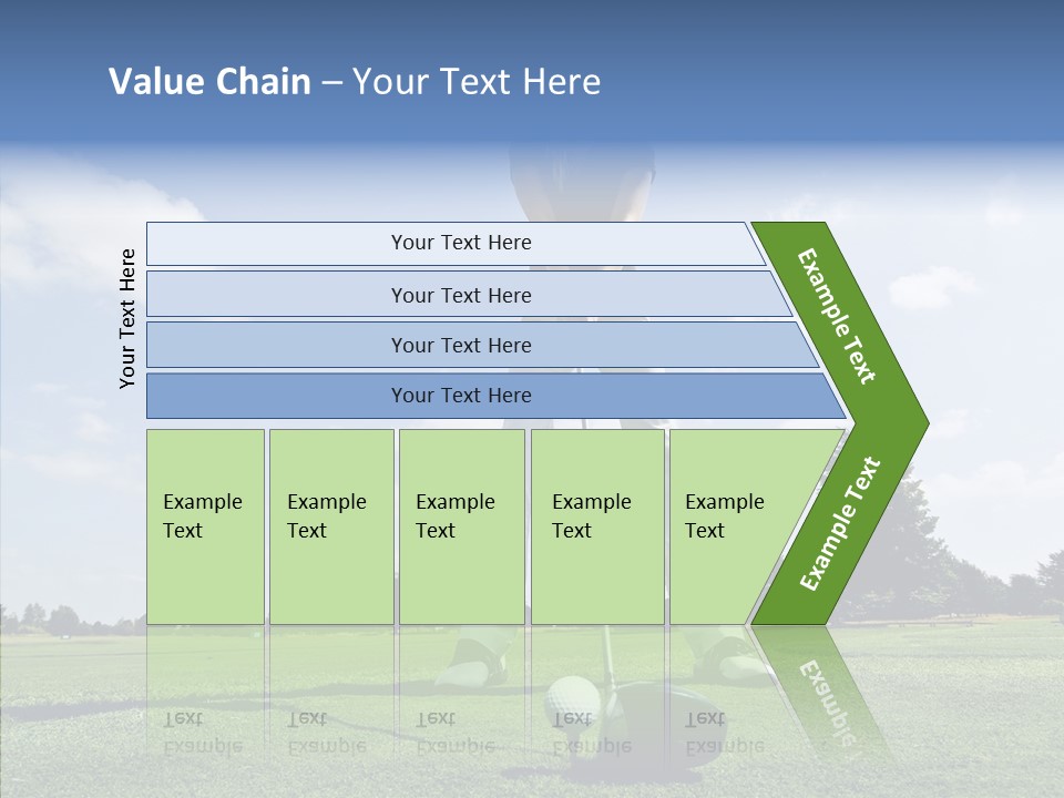 Girl Fitness Woman PowerPoint Template